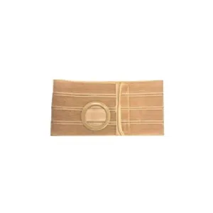 7" Right, Beige, Regular Elastic, Flat Panel Belt, Prolapse Flap, Extra Large, 2-5/8" x 3-1/8" Opening Placed 1" From Bottom