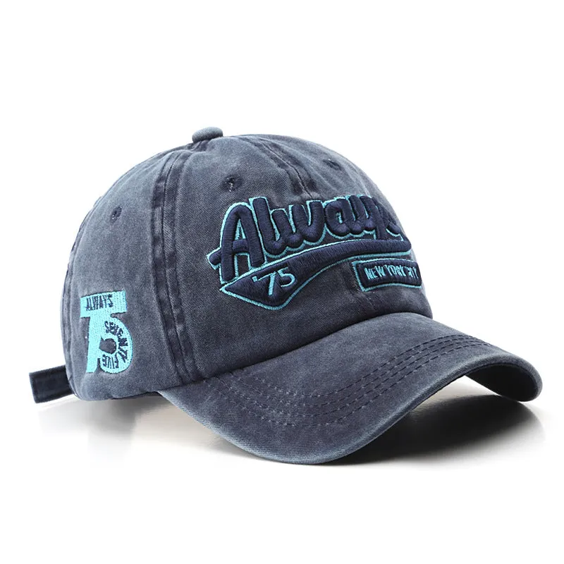 Always '75 NYC - Embroidered Adjustable Baseball Cap