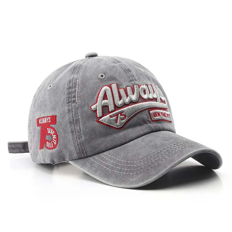 Always '75 NYC - Embroidered Adjustable Baseball Cap