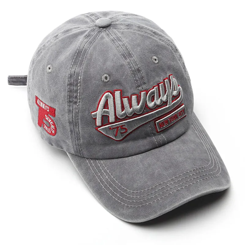 Always '75 NYC - Embroidered Adjustable Baseball Cap
