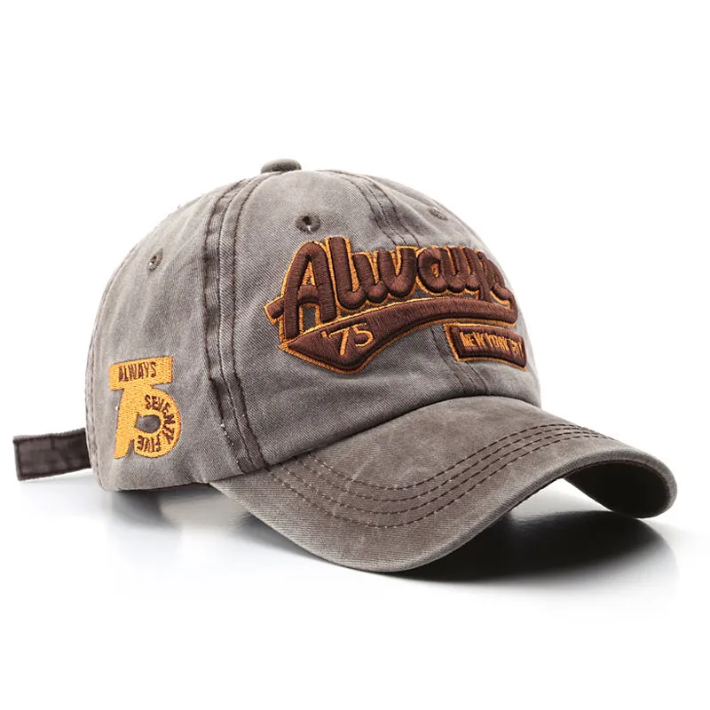 Always '75 NYC - Embroidered Adjustable Baseball Cap