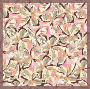 Armine Asher Floral Silk Scarf #80