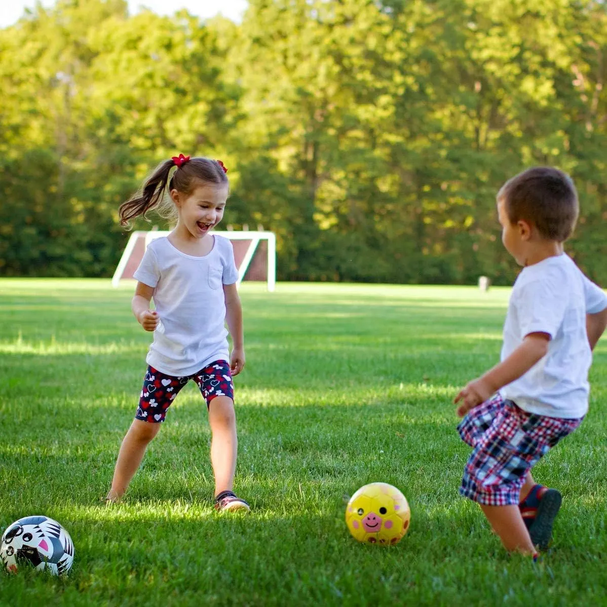 Daball Kid and Toddler Soccer Ball - Size 1, Pump and Gift Box Included