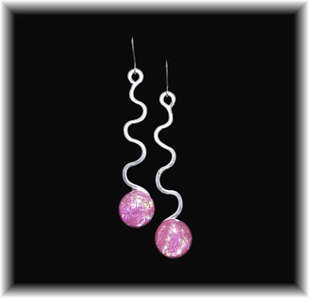 Dark Pink Squigglers