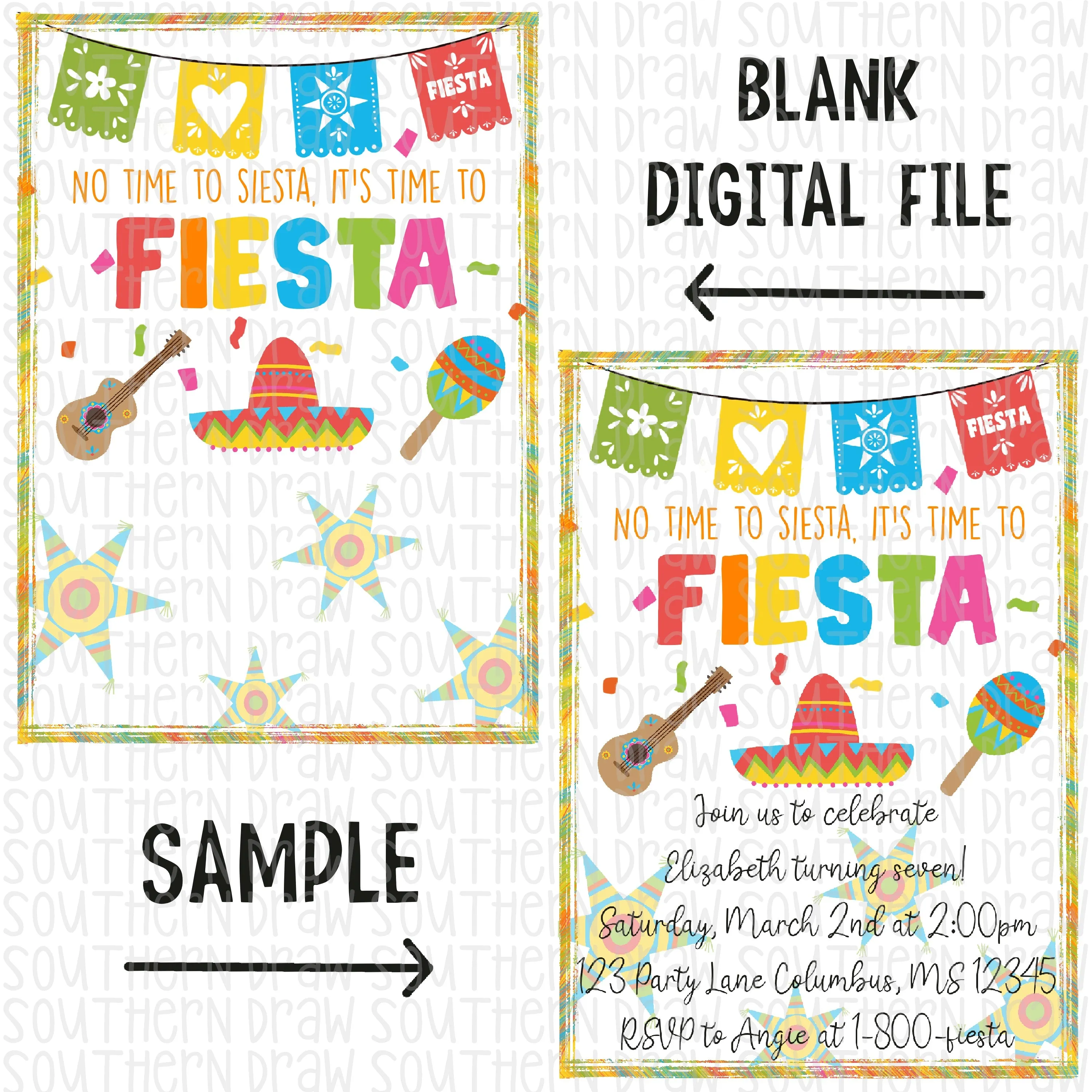 Fiesta Invitation