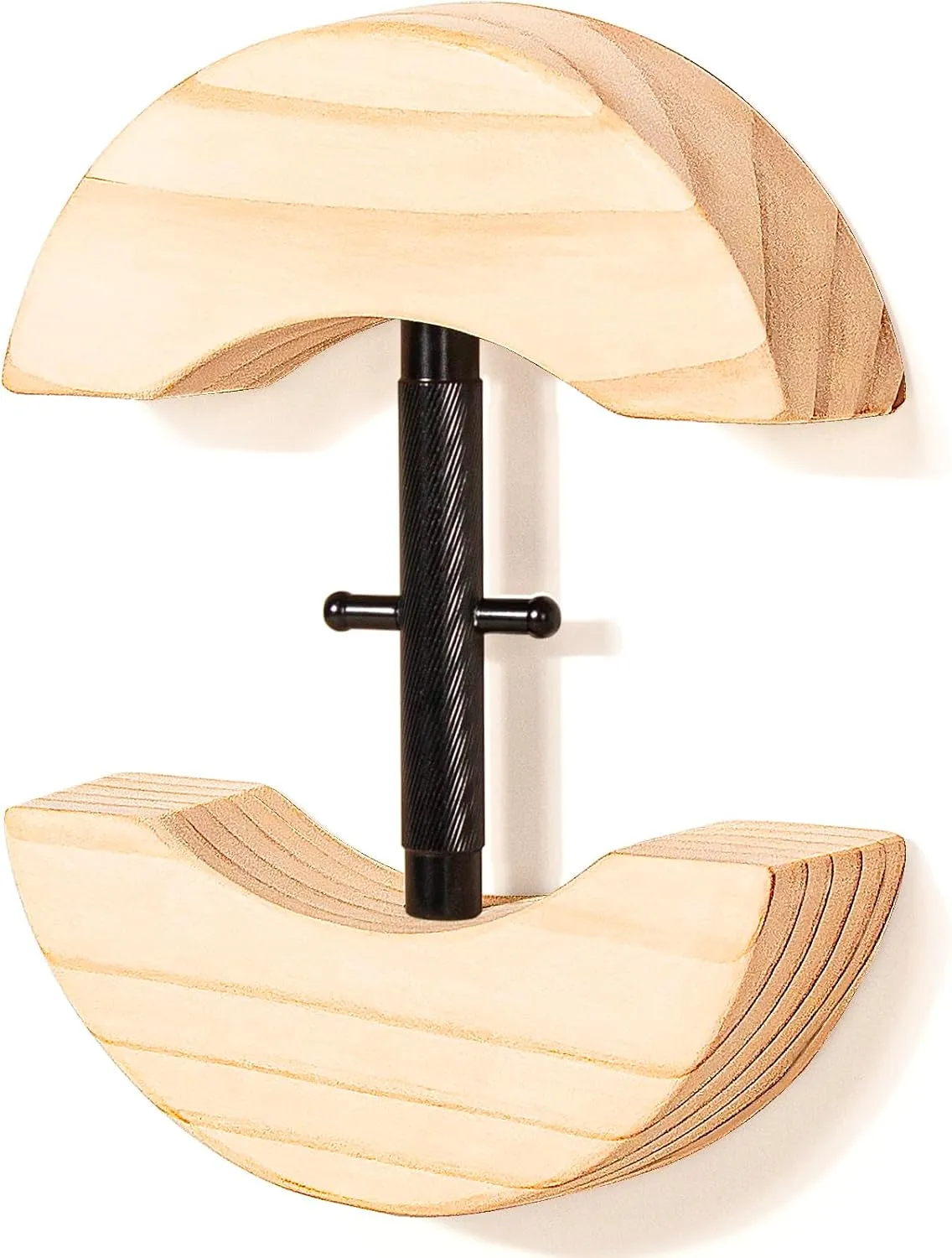 Hat Stretcher, Upgraded Hat Stretcher for Fitted Hats, Adjustable Hat Jack Stretcher Fitted Hat Size 7 to 8 3/8, Cowboy Hat Stretcher Fit All Caps - Wooden Heavy Duty of Hat Extender w. a Rotating Rod