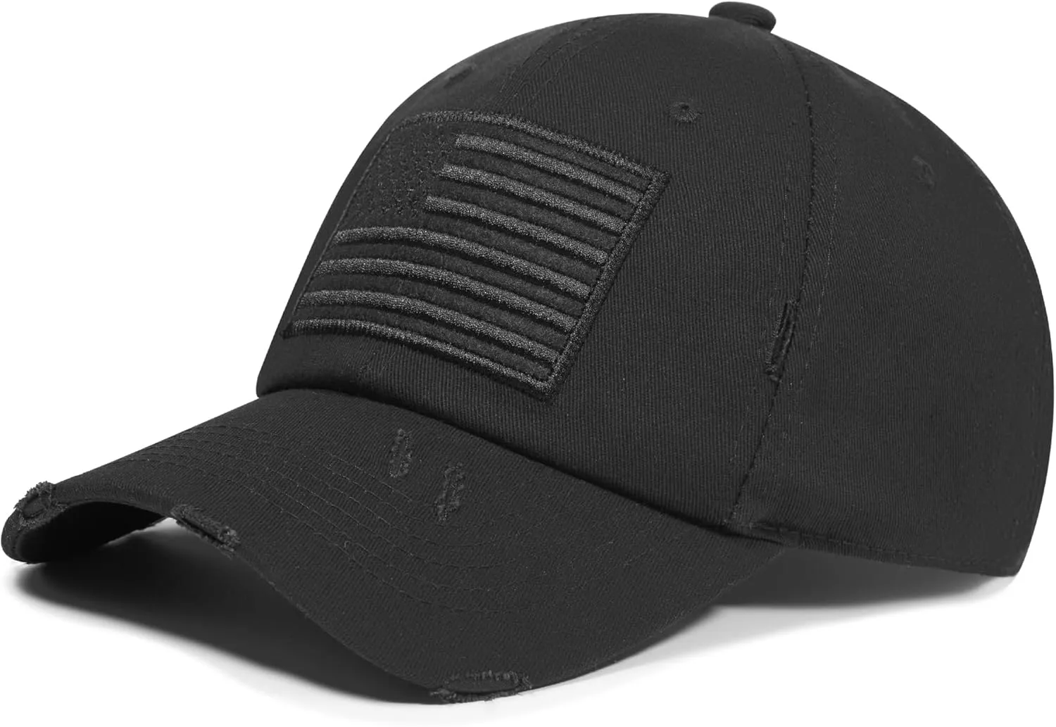 IIN American Flag Baseball Cap for Men Women Low Profile USA Army Tactical Operator Military Plain Dad Hat