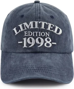 Limited Edition 1990 1991 1992 1993 1994 1995 1996 1997 1998 1999 Hat for Men Women, Adjustable Cotton Baseball Cap