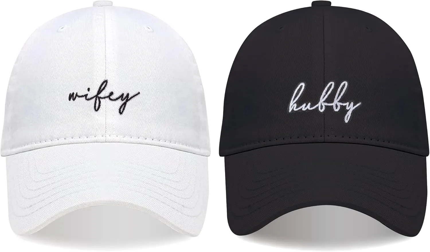 Mr and Mrs Hat Bridal Shower Gifts for Bride,Newlyweds Honeymoon Wedding Gifts Adjustable Baseball Cap(HW-XZ)