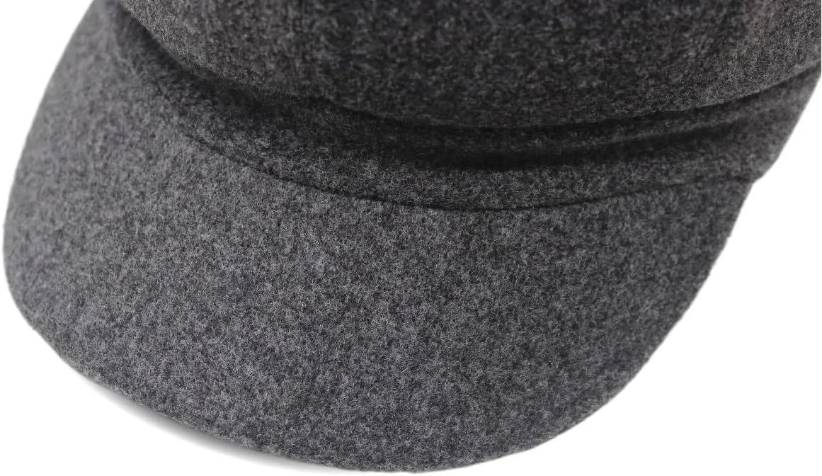 Newsboy Cap for Women,Fashion Ivy Cabbie Hats Bakerboy Style Peaked Visor Berets Cap