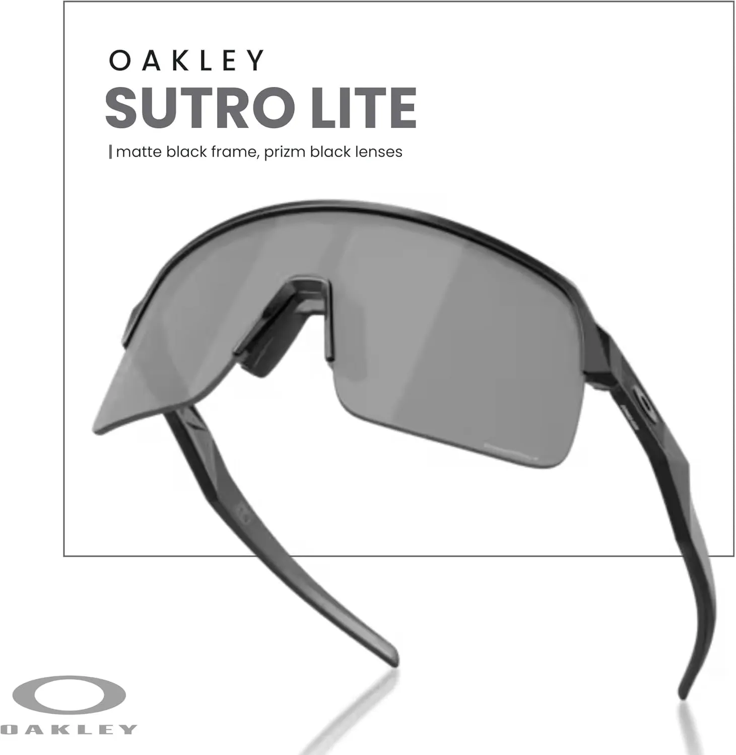 Oakley Sutro Lite OO9463 Shield Sunglasses for Men for Women   BUNDLE Accessory Leash   Designer iWear Kit