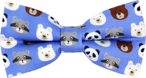OCIA Cute Pattern Pre-tied Bow Tie Adjustable Bowties for Adult & Children