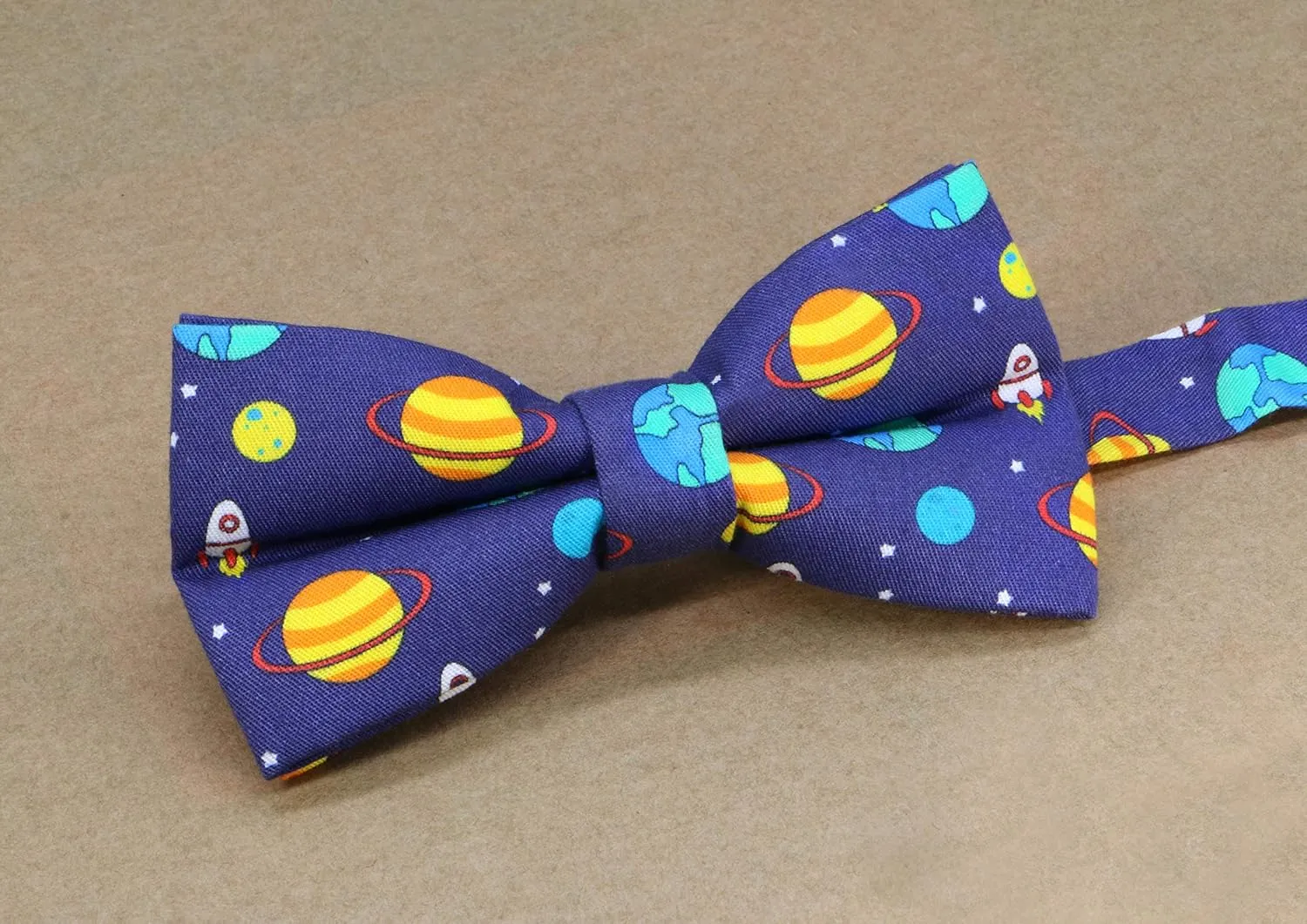 OCIA Cute Pattern Pre-tied Bow Tie Adjustable Bowties for Adult & Children