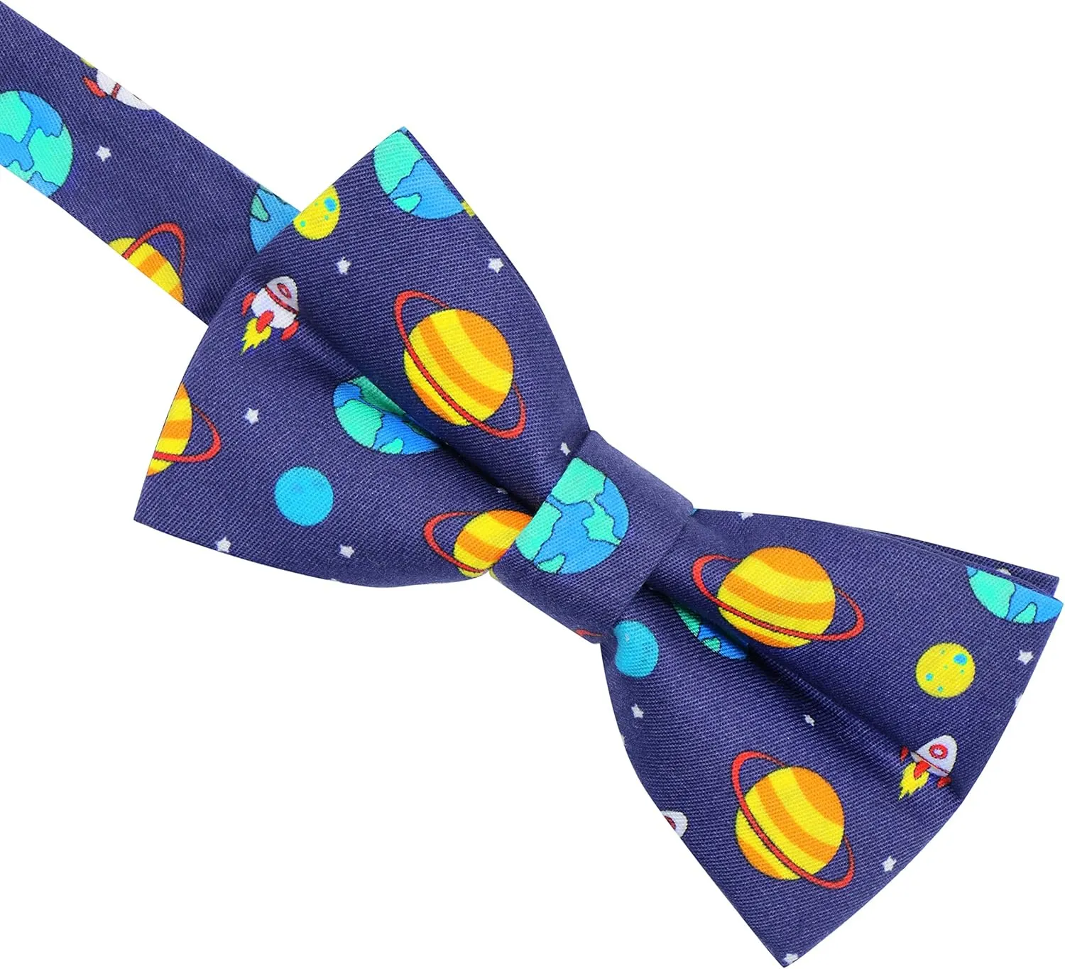 OCIA Cute Pattern Pre-tied Bow Tie Adjustable Bowties for Adult & Children