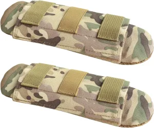 Shoulder Strap Pad for Optimal Weight Distribution, Plate Carrier Shoulder Pads with Velcro, Backpack Strap Pads, Shoulder Strap Cushion for Tactical and Weighted Vests, Body Armor, Waist Belts
