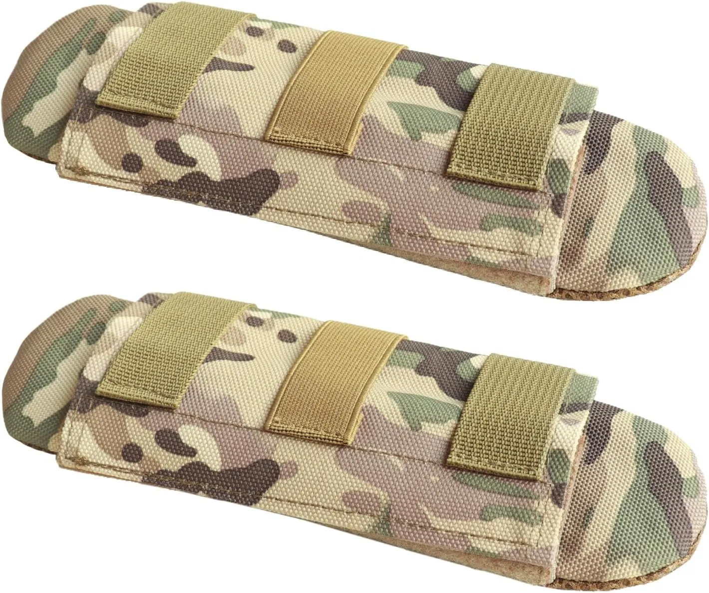 Shoulder Strap Pad for Optimal Weight Distribution, Plate Carrier Shoulder Pads with Velcro, Backpack Strap Pads, Shoulder Strap Cushion for Tactical and Weighted Vests, Body Armor, Waist Belts