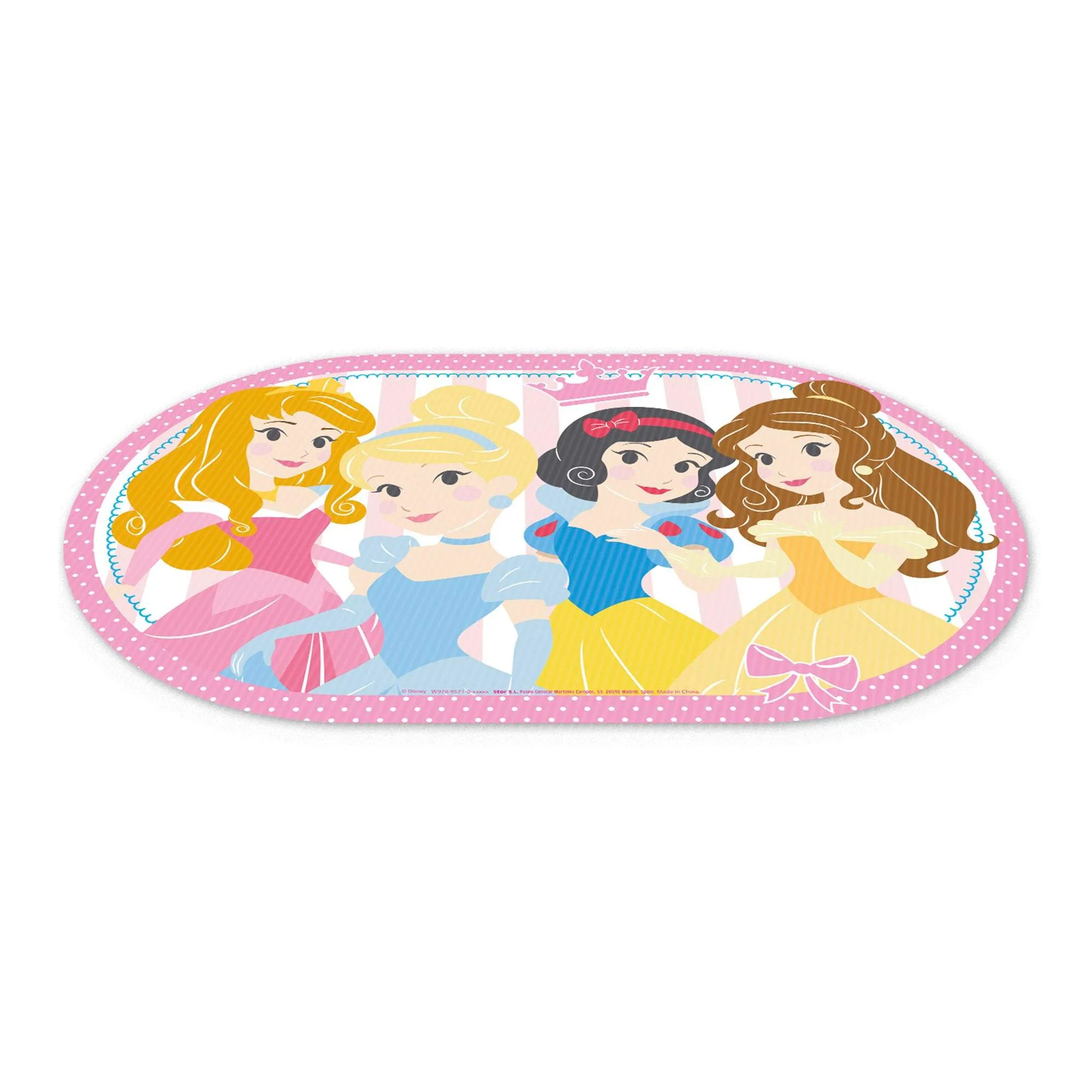 Stor Oval Offset Placemat || 6months to 48months
