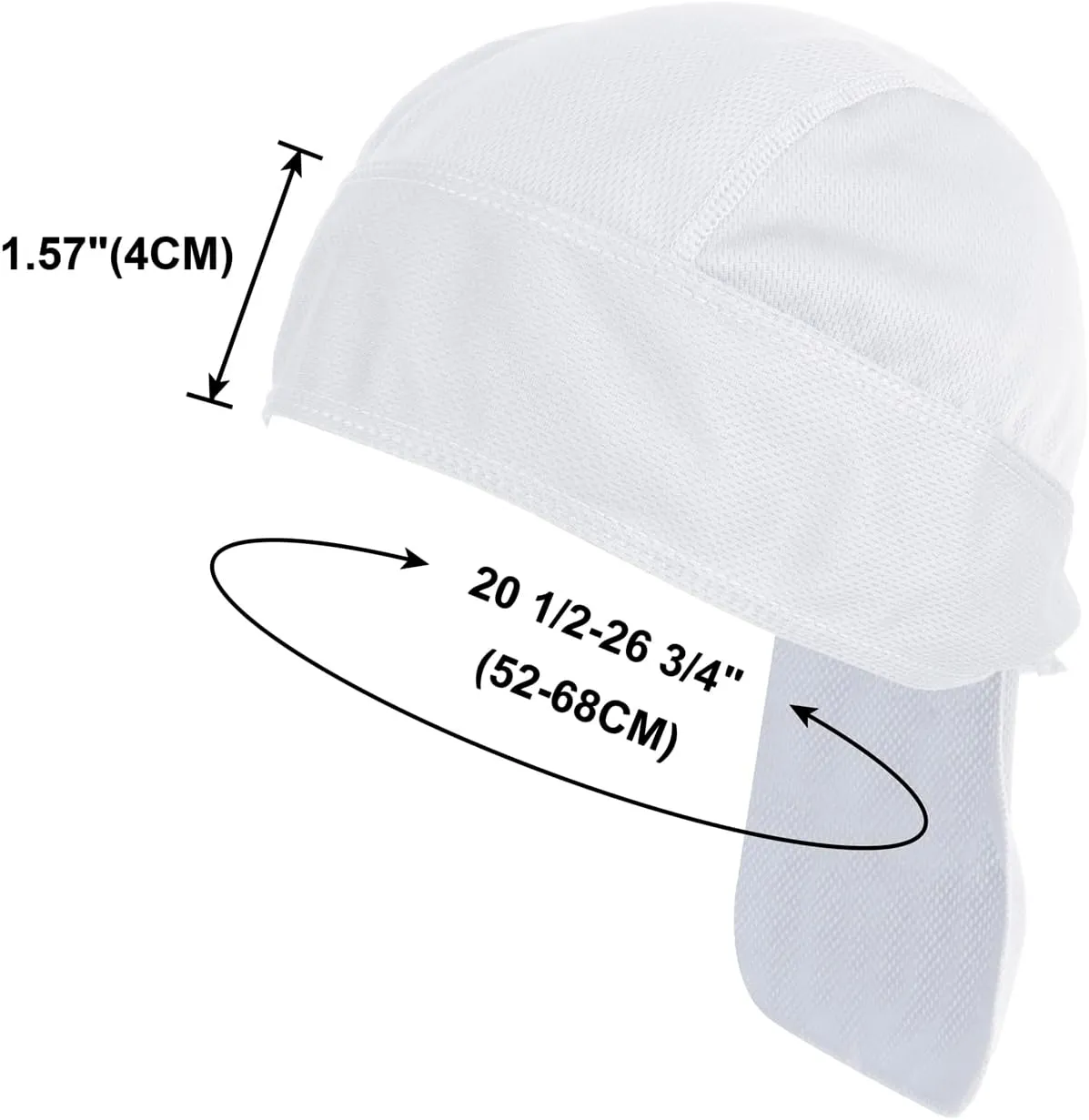 TopTie Custom Printing Cycling Do Rag Skull Cap Sweat Wicking Doo Rags Helmet Liner Cooling Cap