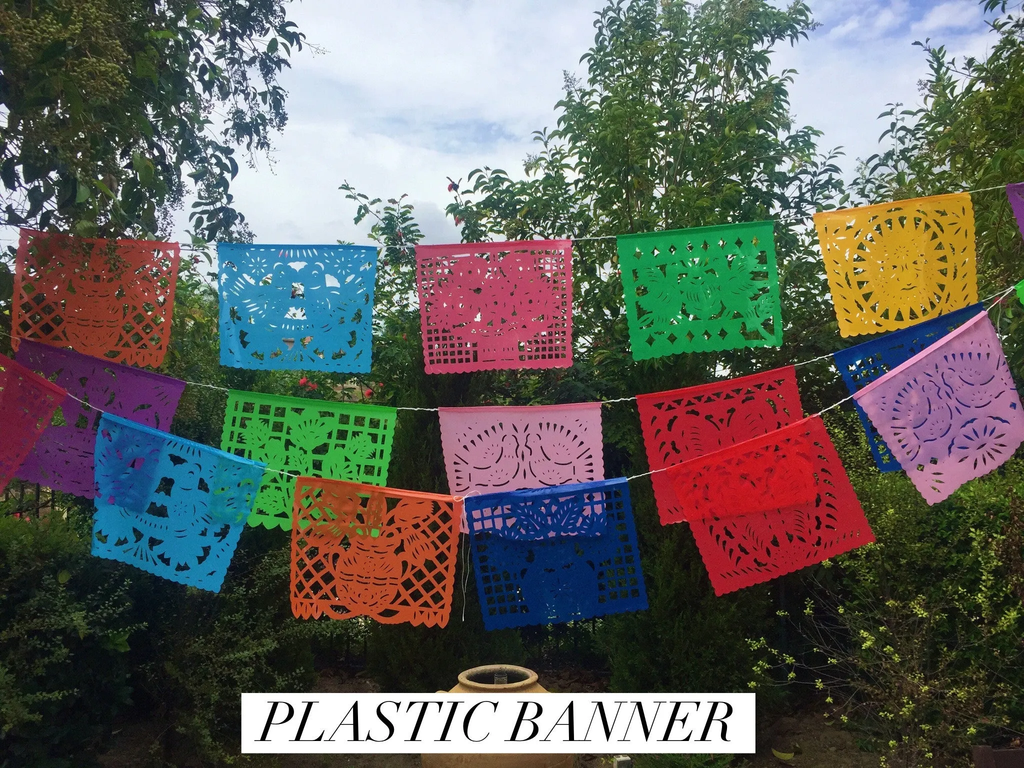 Wholesale Papel Picado Banner, 5 pack Large